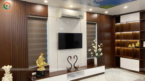 Thi công nội thất nhà lô phố tại số nhà 190 Thịnh Liệt - Hoàng Mai - Hà Nội